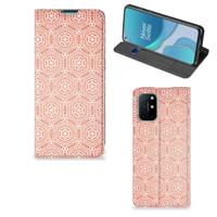 OnePlus 8T | Hoesje met Magneet | Pattern Orange - thumbnail