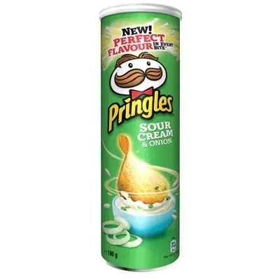 Chips Pringles sour cream onion 165gr
