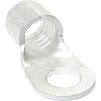 TRU COMPONENTS 1582991 Ringkabelschoen Dwarsdoorsnede (max.): 2.50 mm² Schachtdiameter: 6 mm Ongeïsoleerd Metaal 1 stuk(s) - thumbnail