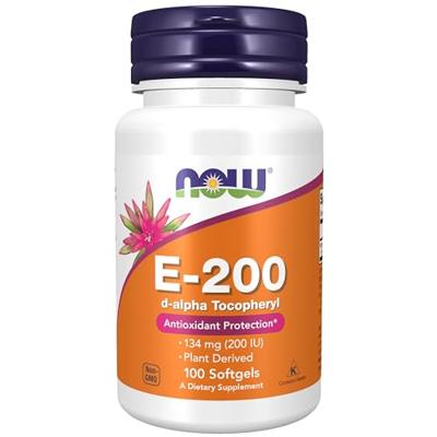 Vitamine E 200IU D-Alpha Tocopheryl 100softgels