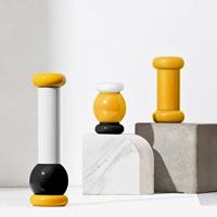 Alessi Twergi Zoutmolen geel 15 cm - thumbnail