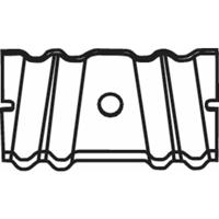 Haubold wn25-13mm golfkrammen blank (14000st) - thumbnail