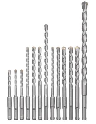 kwb 240280 40CR-staal Hamerboorset 12-delig 5 mm, 6 mm, 8 mm, 10 mm, 12 mm, 14 mm SDS-Plus 1 stuk(s)