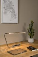 Lucide MADISON - Bureaulamp - LED Dimb. - 1x9W 2700K - Chroom - thumbnail