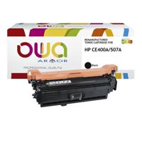 Tonercartridge OWA alternatief tbv HP CE400A zwart - thumbnail