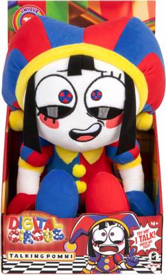 The Amazing Digital Circus pratende Pomni interactieve pluchen knuffel