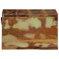 Tv-meubel wandmontage 40x30x19 cm massief gerecycled hout - thumbnail