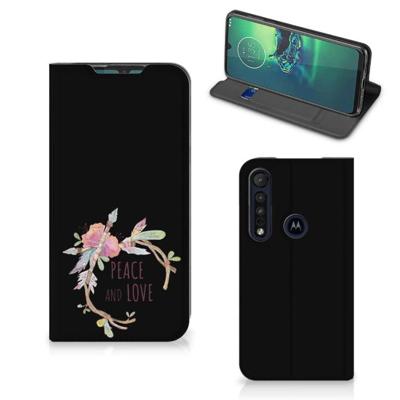 Motorola G8 Plus Magnet Case Boho Text Motorola G8 Plus Magnet Case Boho Text