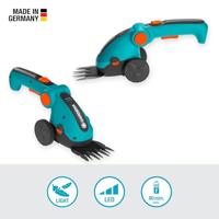 Kit een gras cisail comfortcut li + telescopisch handvat + wielen- 3,6 v/3.0 ah-bescherming van messen USB-C- 9889-20 - thumbnail