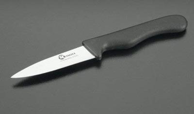 Metaltex basic line keukenmes 21.5 cm rvs/zwart