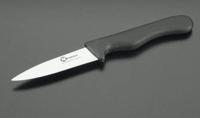 Metaltex basic line keukenmes 21.5 cm rvs/zwart - thumbnail