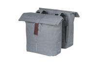 BASIL Tas city dubbel grijs | 28-32l - thumbnail
