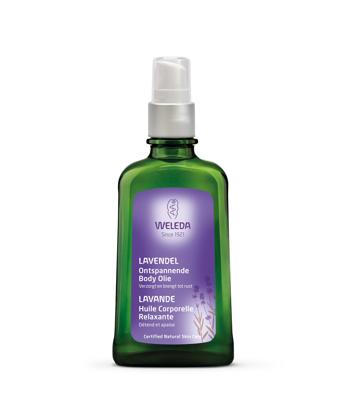 Weleda Lavendel ontspannende body olie 100 Milliliter Weleda Lavendel ontspannende body olie 100 Milliliter