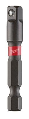 Milwaukee SchockWave™ Krachtdop Adapter ¼" Zeskant - ¼" Vierkant - 4932471826