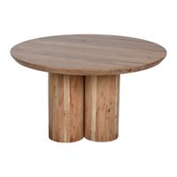 Hoofdtafel Home ESPRIT Bruin Natuurlijk Acacia 80 x 80 x 45 cm - thumbnail