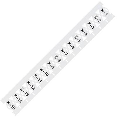 WAGO 211-835 211-835 Kabelmarkeringssysteem Montagemethode: Kabelbinder Markeringsvlak: 25 x 11 mm Wit Aantal markeringen: 500 500 stuk(s)