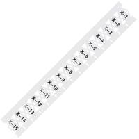 WAGO 211-835 211-835 Kabelmarkeringssysteem Montagemethode: Kabelbinder Markeringsvlak: 25 x 11 mm Wit Aantal markeringen: 500 500 stuk(s) - thumbnail