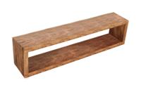 Artistiq Wandplank 'Aeden' Mangohout, 80 x 20cm - thumbnail