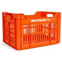 UrbanProof Urban proof fietskrat recycled kunststof 30l oranje 40x30x25 cm - thumbnail