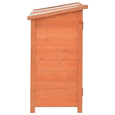 VidaXL Tuinberging 128x42x91 cm hout - thumbnail