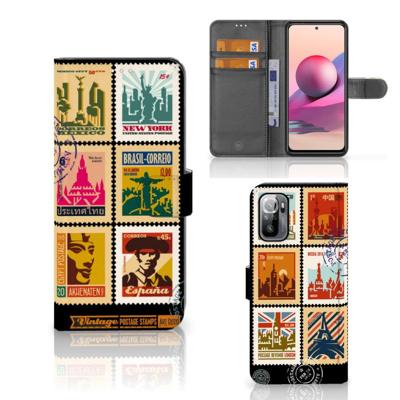 Xiaomi Redmi Note 10/10T 5G | Poco M3 Pro | Flip Cover | Postzegels