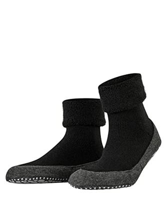 Falke Cosyshoe Slof Heren Black 43-44