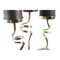 Kaarshouder DKD Home Decor Kristal Aluminium (37 x 16 x 47 cm) - thumbnail