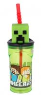 Waterfles Minecraft Plastic 360 ml - thumbnail