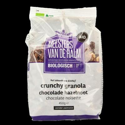Granola choco/hazelnoot bio 450 Gram