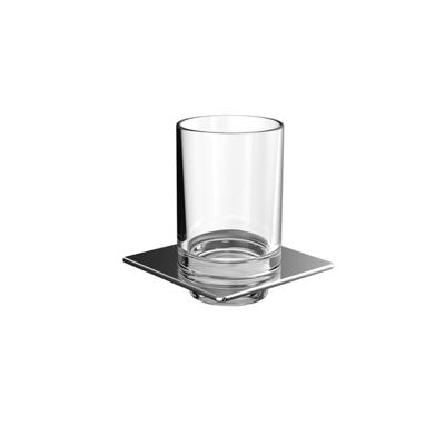 Emco Art glashouder met glas chroom 162000102 Emco Art glashouder met glas chroom 162000102