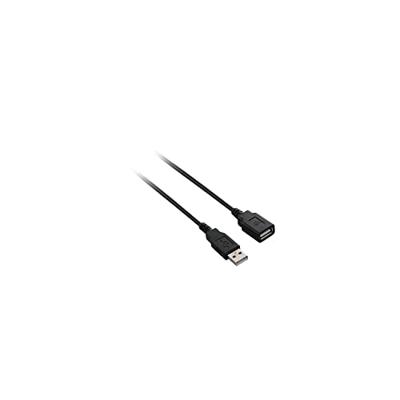 USB-kabel V7 V7E2USB2EXT-1.8M USB A Zwart USB-kabel V7 V7E2USB2EXT-1.8M USB A Zwart