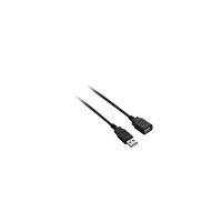 USB-kabel V7 V7E2USB2EXT-1.8M USB A Zwart - thumbnail