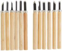 Brüder Mannesmann Houtsnijmessenset 12 dlg (Hobby) - 690 - thumbnail