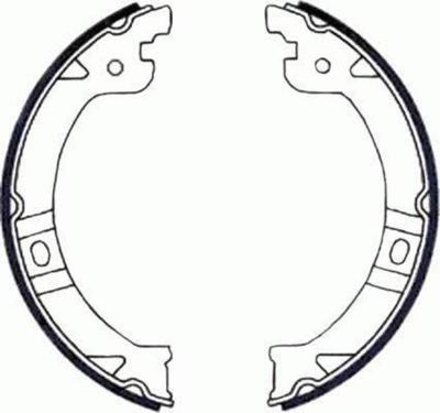 Remschoenset, parkeerrem 91069600