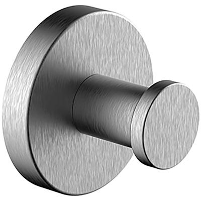 Wiesbaden Alonzo Handdoekhaak - Jashaak - Muurhaak - Groot - RVS Geborsteld