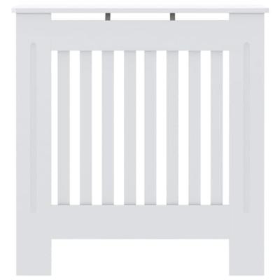 Radiatorombouw 78 cm MDF wit - thumbnail
