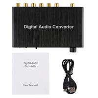 5.1ch Digitale AudioDecoder Converter met optische Toslink SPDIF coaxiaal voor Home Theater / PS4 / PS3 / XBOX360 steun volumeregeling AC-3 DTS - thumbnail