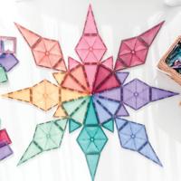 Connetix Mega Pastel 202 stuks - thumbnail