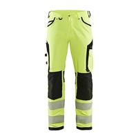 Blåkläder Werkbroek High-Vis zonder spijkerzakken 15661811 | HIgh Vis Geel/Medium Grijs | Maat 60 - 7330509755846 - thumbnail