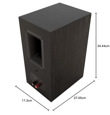 Klipsch: RP-500M II Boekenplank Speakers - 2 stuks - Zwart