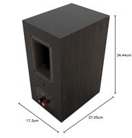 Klipsch: RP-500M II Boekenplank Speakers - 2 stuks - Zwart - thumbnail