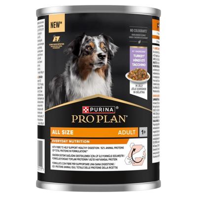 PURINA Pro Plan Everyday nutrition All size Adult Turkey in jelly - natvoer voor honden - 400g