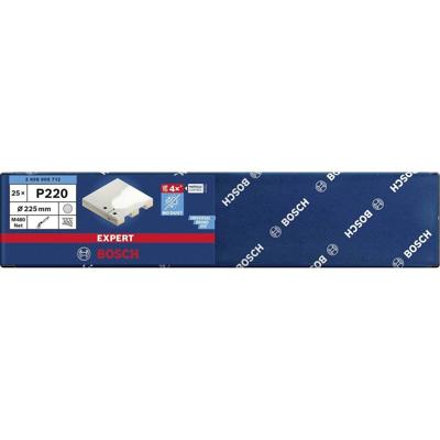 Bosch Accessories EXPERT M480 2608900712 Schuurnet voor wand- en plafondschuurmachine Ongeperforeerd Korrelgrootte (num) 220 (Ø) 225 mm 25 stuk(s) Bosch Accessories EXPERT M480 2608900712 Schuurnet voor wand- en plafondschuurmachine Ongeperforeerd Korrelgrootte (num) 220 (Ø) 225 mm 25 stuk(s)