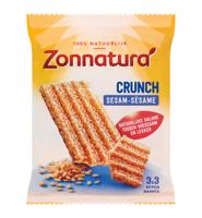 Zonnatura Zonnatura Sesam Crunch Reep (3x50g) - thumbnail