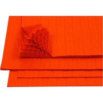 Creativ Company Harmonica papier, vel 28x17,8 cm, oranje, 8 vel/ 1 doos