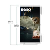 BenQ EW2790U 27” 4K 3840 x 2160 met 98% P3-kleurdekking, exclusief AI Contrast, ingebouwde 2.1-kanaals speakers met woofer, 1 USB type-C, 3 HDMI-poorten, ergonomisch design en Eye Care-technologie - thumbnail