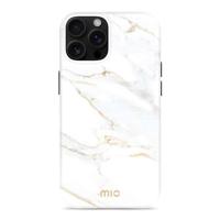 MIO White Marble Magsafe Compatible for iPhone 16 Pro Max - thumbnail