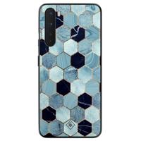 OnePlus Nord hoesje - Blue cubes - thumbnail