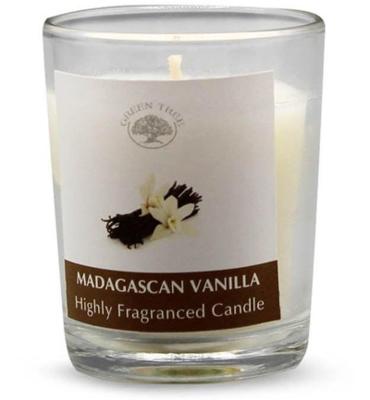 Green Tree Votive Geurkaars Madagascan Vanilla Green Tree Votive Geurkaars Madagascan Vanilla