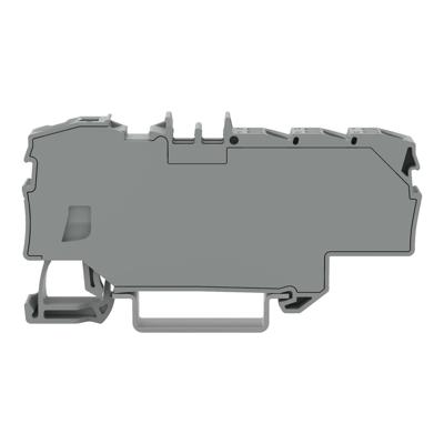 WAGO 2006-8031 Verdeler-serieklem Cage Clamp-aansluiting Grijs 12 stuk(s) Piece